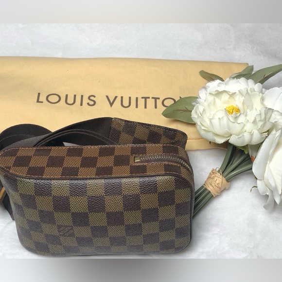 Louis Vuitton Geronimo Damier Ebene Bum Bag;Date Code(CA1057)w/Dust Bag/COA - Picture 15 of 17